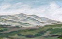 [LSFOGM-12X12G] Foggy Mountains (12x12, Gold)