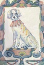[FNID-24X30G] Isabel The Dog (24x30, Gold)
