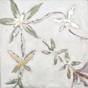 [BOJGFA-12X12G] Japanese Early Winter Garden: Flower (12x12, Gold)