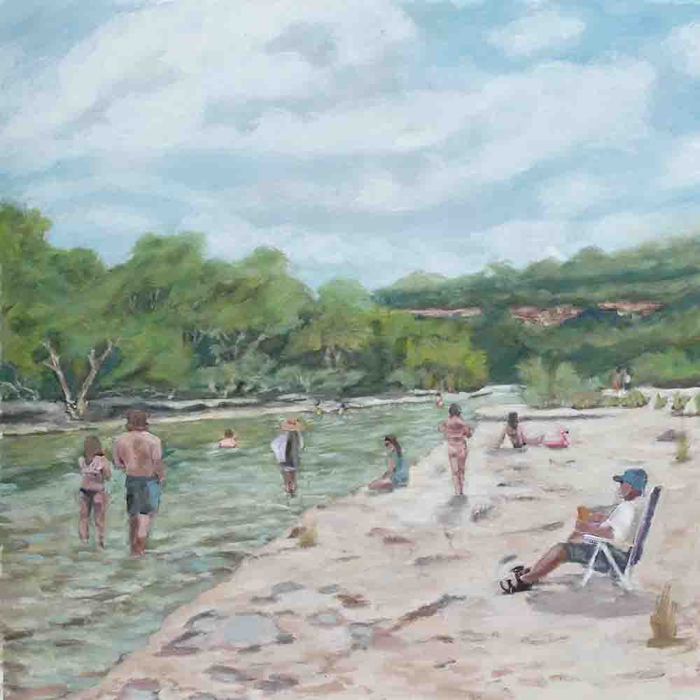 [LSBHF2-12X12G] Austin: Barton Hills Flats (Gold, 12x12)