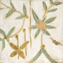 [BOJGV-12X12G] Japanese Summer Garden: Vine (12x12, Gold)