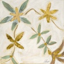 [BOJGFS-12X12G] Japanese Summer Garden: Flower (12x12, Gold)