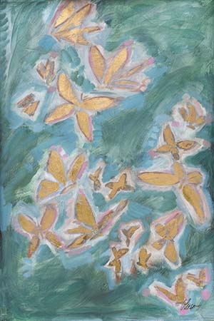 Spring Butterflies:  Part 2- Middle Sky