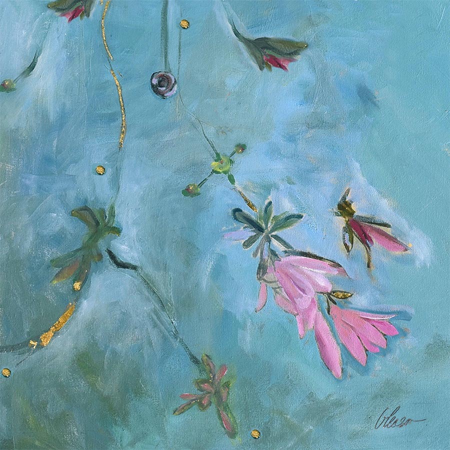 [BOAZA1-12X12G] Azalées Turques: Daybreak (Gold, 12x12)