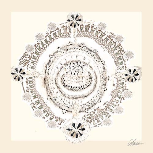 [RPVMN-12X12G] Venice: Mandala (Gold, 12x12)