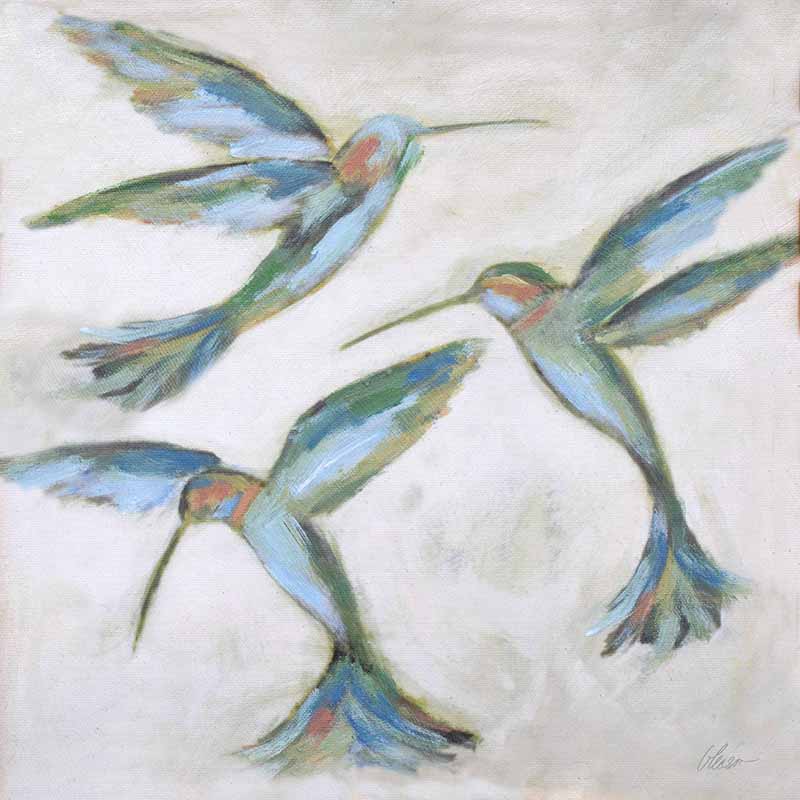 Blue/Green Hummingbirds: Aileron